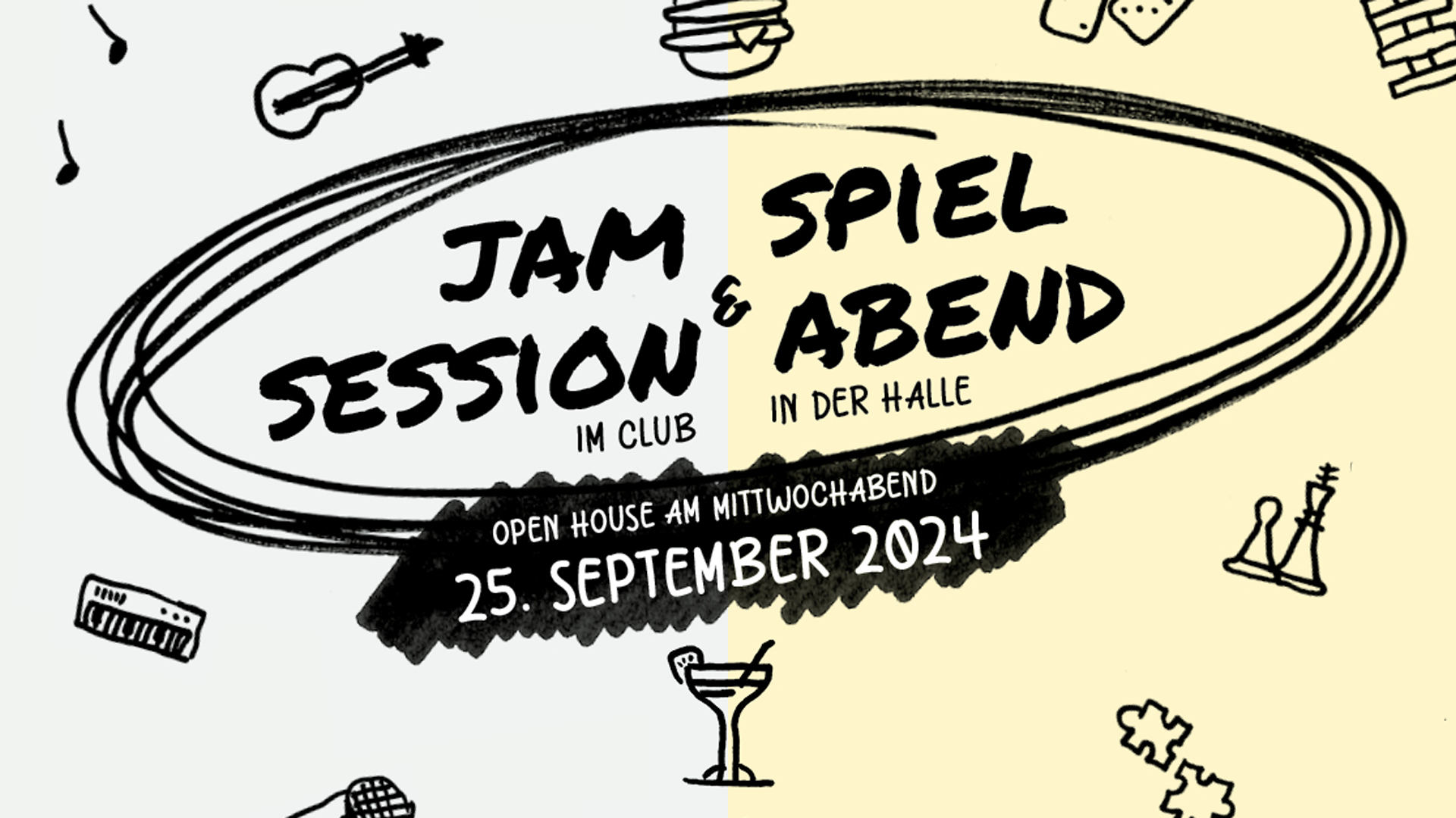 Jam Session + Spielabend