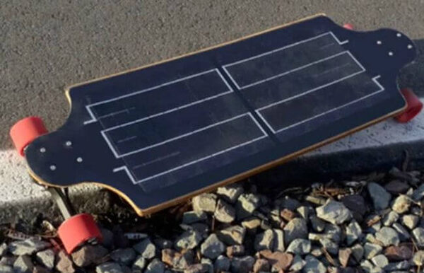 Новый скейтборд YoungBoard на солнечных батареях от Kickstarter (видео)
