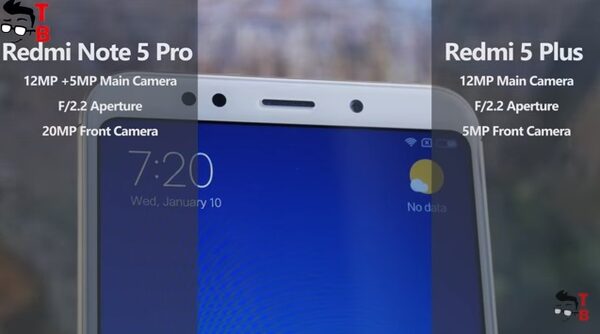 Xiaomi Redmi Note 5 Pro vs Redmi 5 Plus: обзор-сравнение смартфонов 