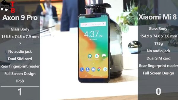 ZTE Axon 9 Pro и Xiaomi Mi 8 Обзор-сравнение смартфонов