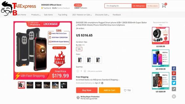 Doogee S86 Предобзор: Вот как будет выглядеть защищенный телефон стоимостью менее 200 долларов в 2021 году!