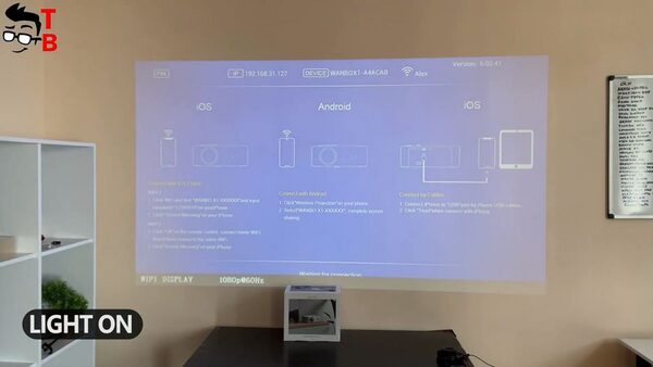 WANBO X1 ОБЗОР: Проектор Xiaomi 2021 года за 100$!