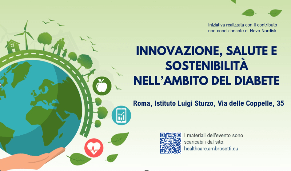 Innovazione, salute e sostenibilità nell'ambito del diabete 