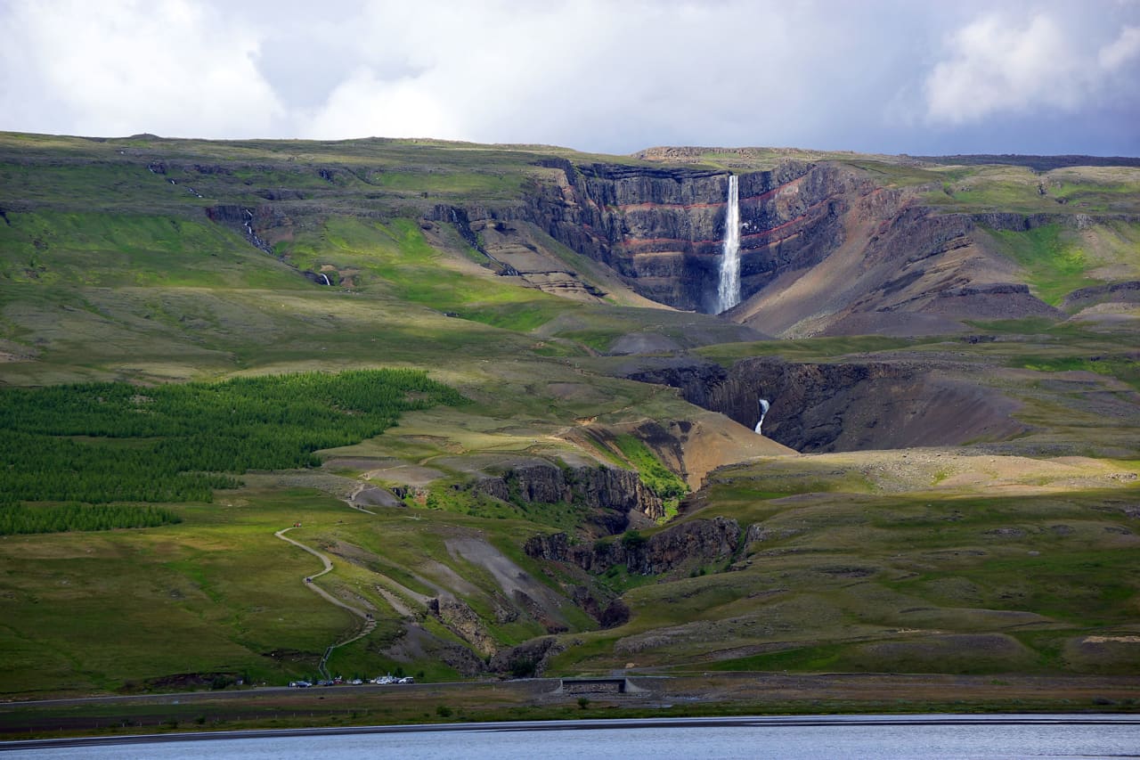 Fljótsdalur landscape near Hengifoss in the wider Fljótsdalshérað and Lagarfljót area.