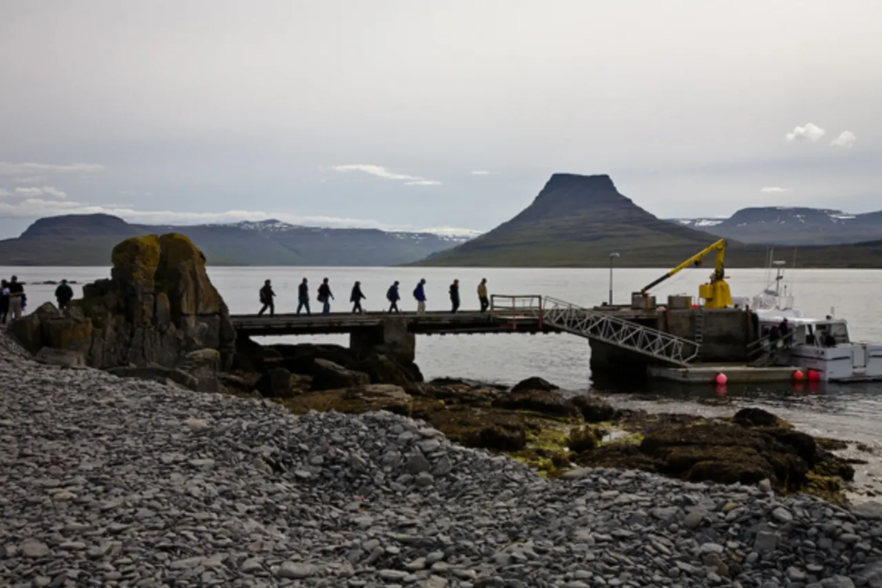 Vigur Island in Ísafjarðardjúp, a small Westfjords stop known for birdlife and island character.