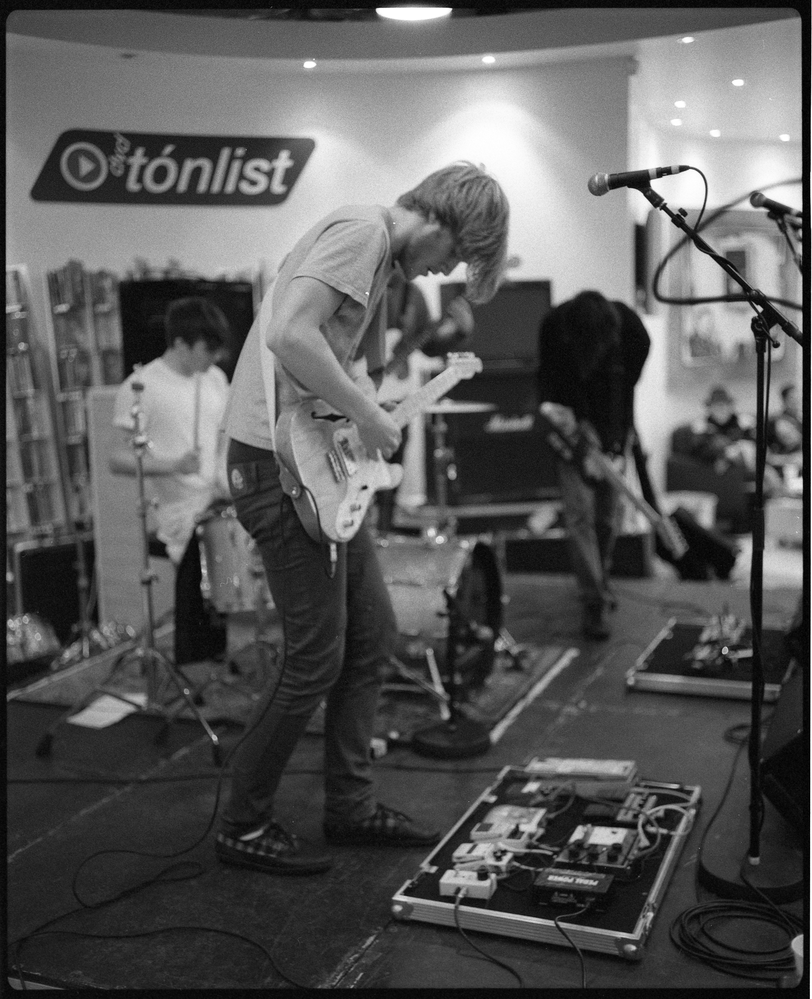 For a Minor Reflection playing a small Iceland Airwaves show in Reykjavík in 2008