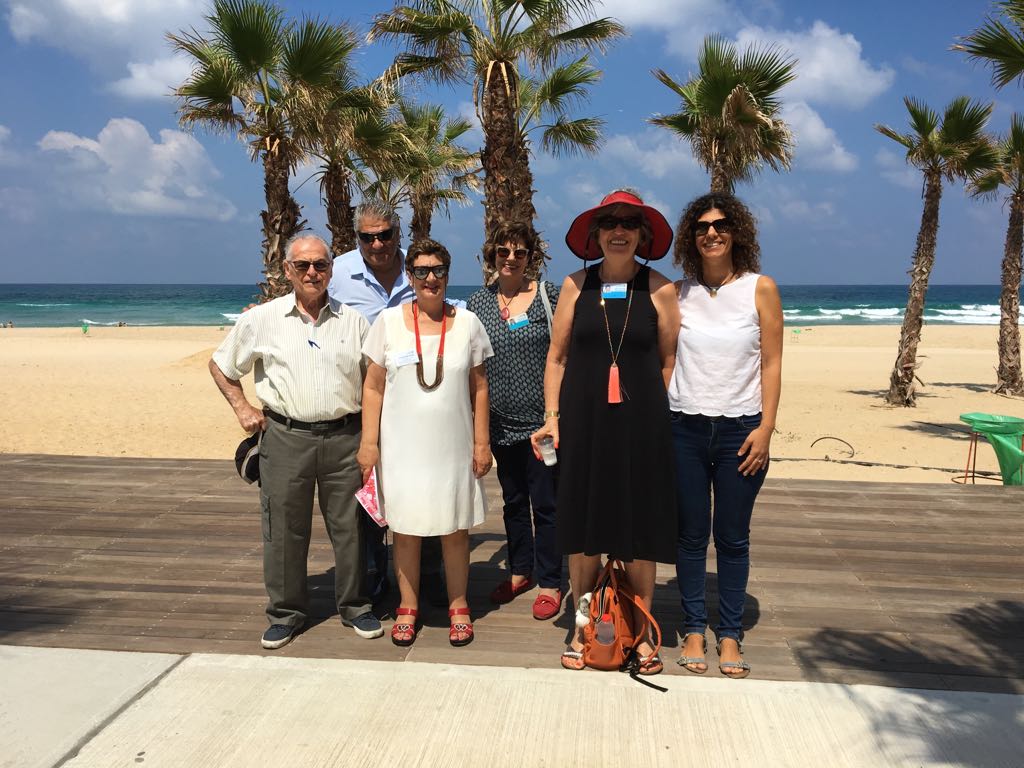 חברי ועדת השיפוט של המועצה לישראל יפה הגיעו לסיור בפרויקטים עירוניים  לקראת תחרות "קריה יפה בישראל יפה"  2018