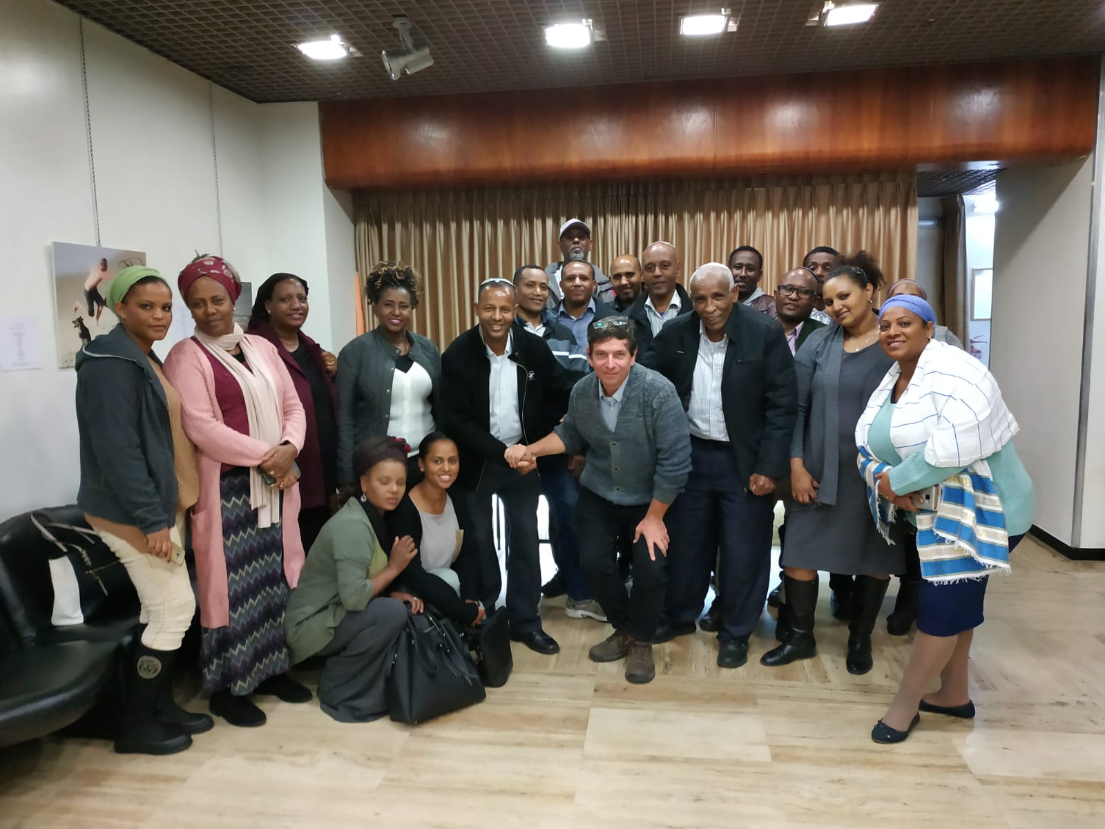 השתתפות מנהיגות חינוכית – יוצאי העדה האתיופית בעצרת יום הקדיש הכללי.