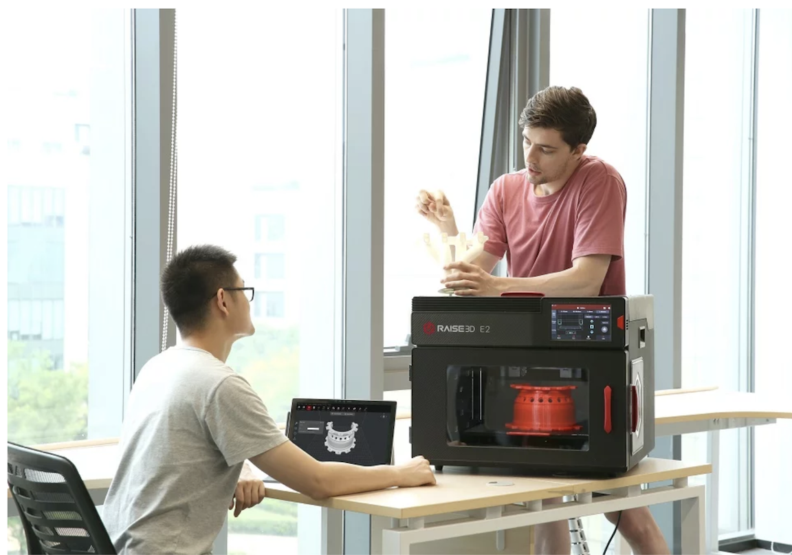 מדפסת תלת מימד חדשה – ה-RAISE3D E2 של חברת קליבר תכין את הסטודנטים לעידן ה״תעשייה 4.0״