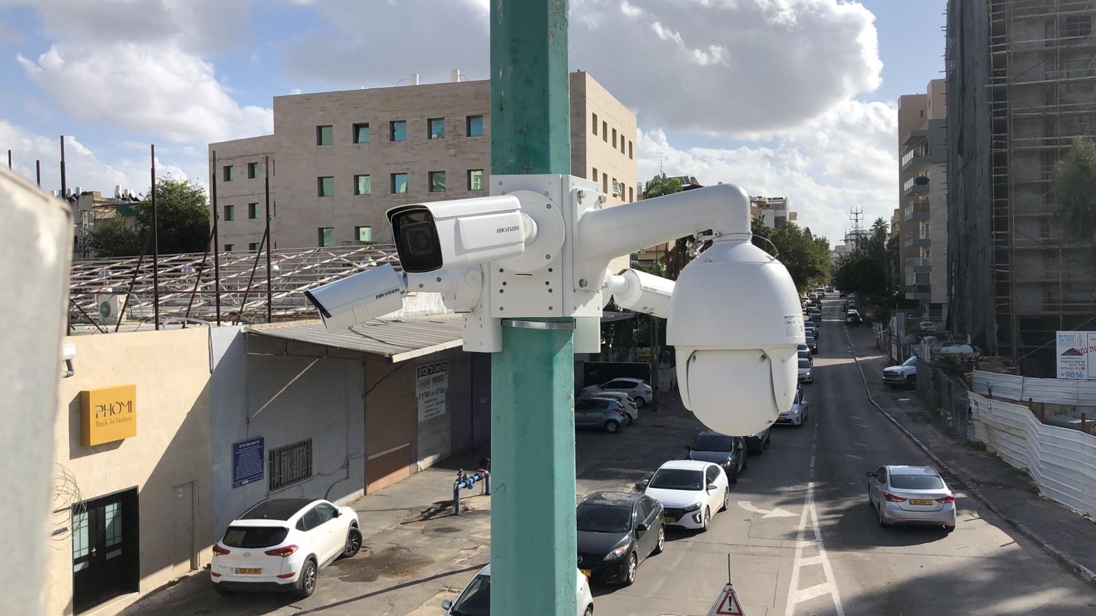 התקנת מצלמות – שיפור מערך הביטחון בעיר