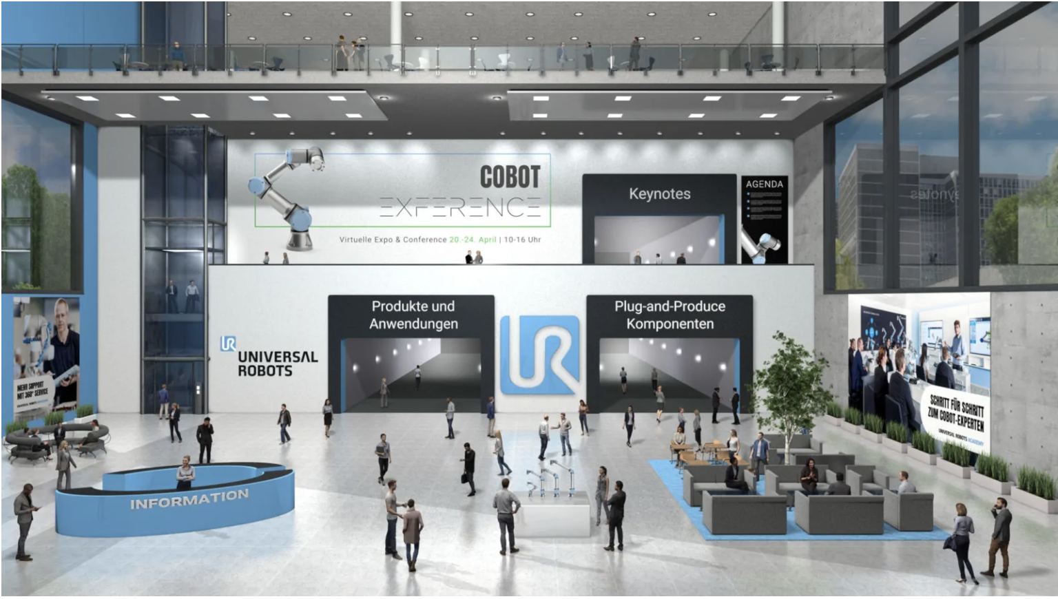 Universal Robots משיקה את הכנס והתערוכה  הווירטואליים הגדולים בעולם עבור רובוטים שיתופיים