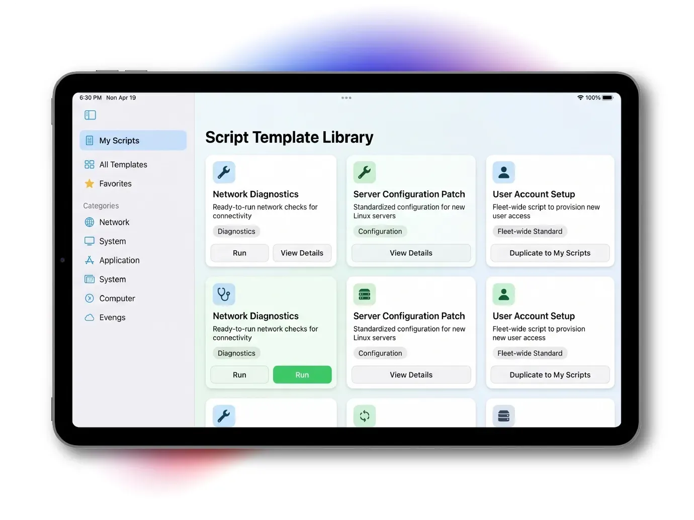 Script Template Library