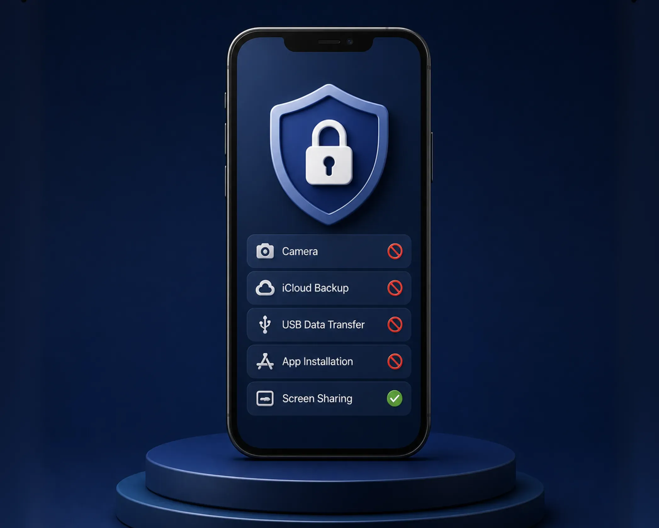 iOS Restriction Enforcement
