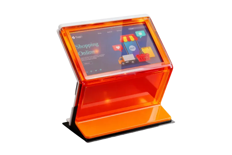 Dashboard mockup showing application interface