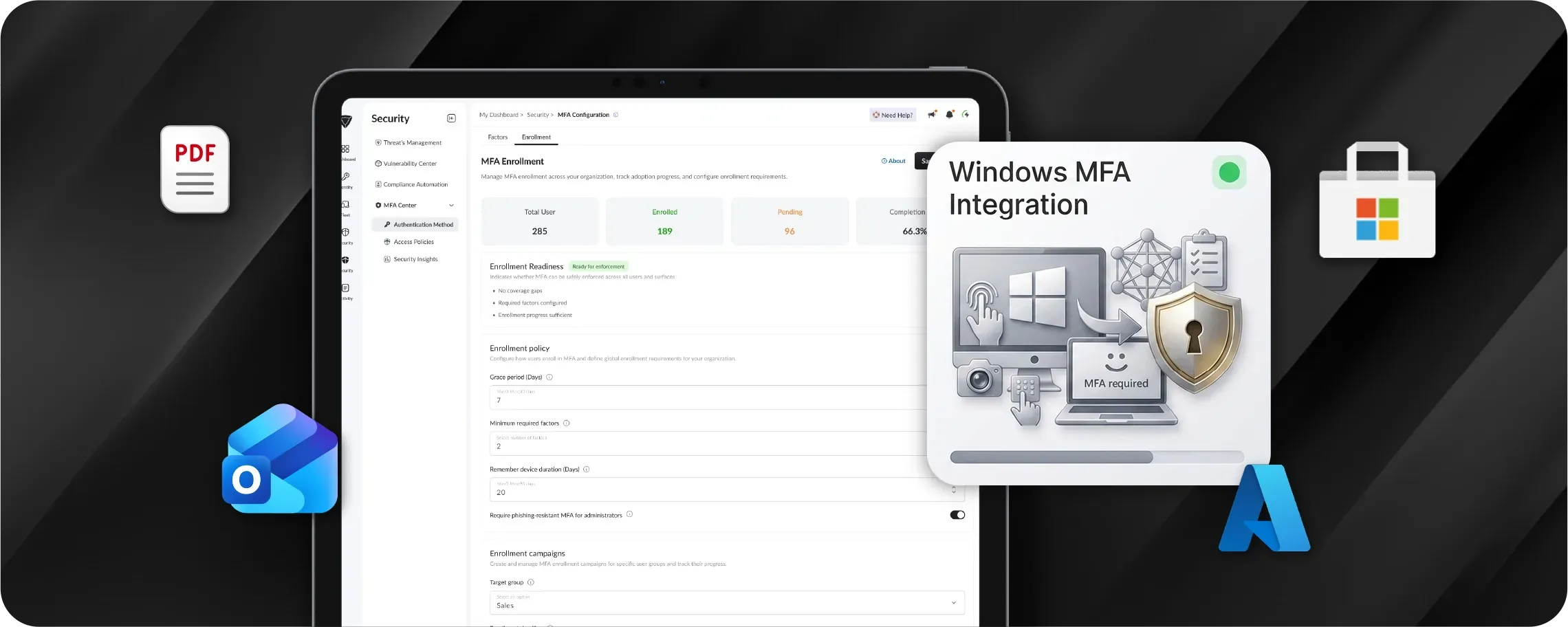 Windows MFA Integration