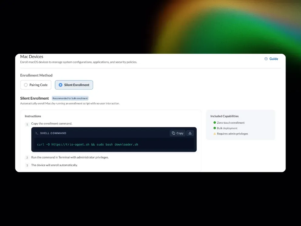 Silent App Deployment