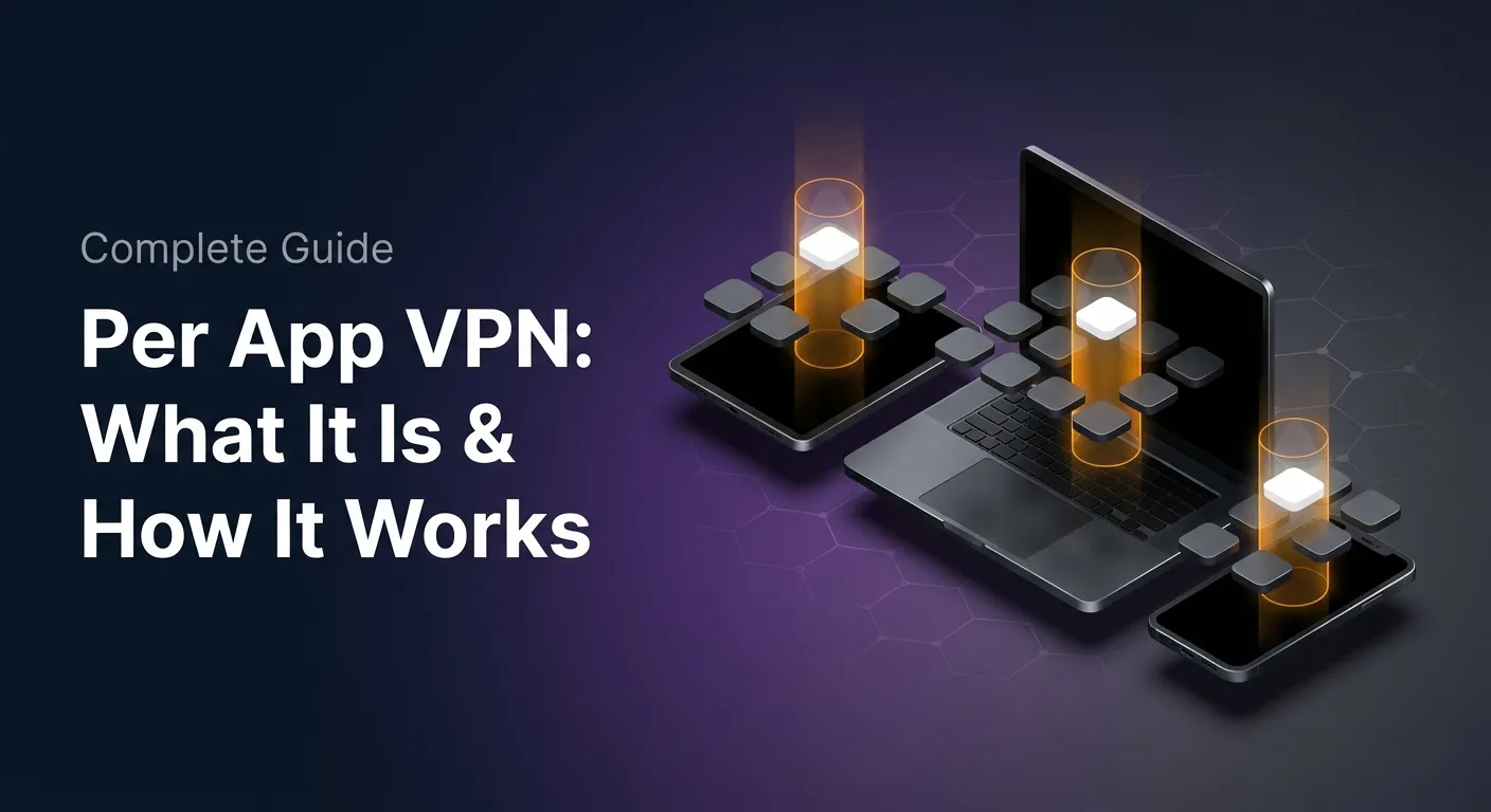Per-App VPN: How It Works on iOS, macOS, and Android