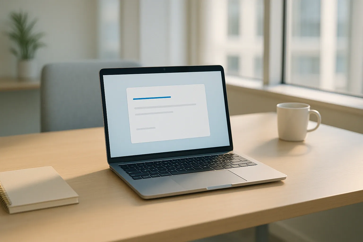 Dashboard mockup showing application interface