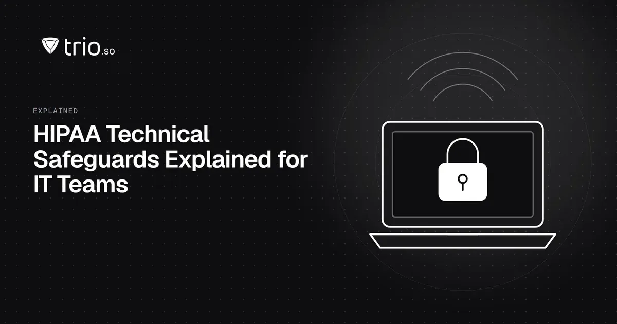 HIPAA Technical Safeguards Explained for IT Teams
