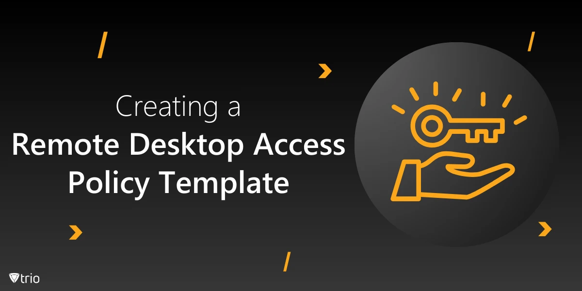 Remote Desktop Access Richtlinie erstellen: Vorlage + Muster