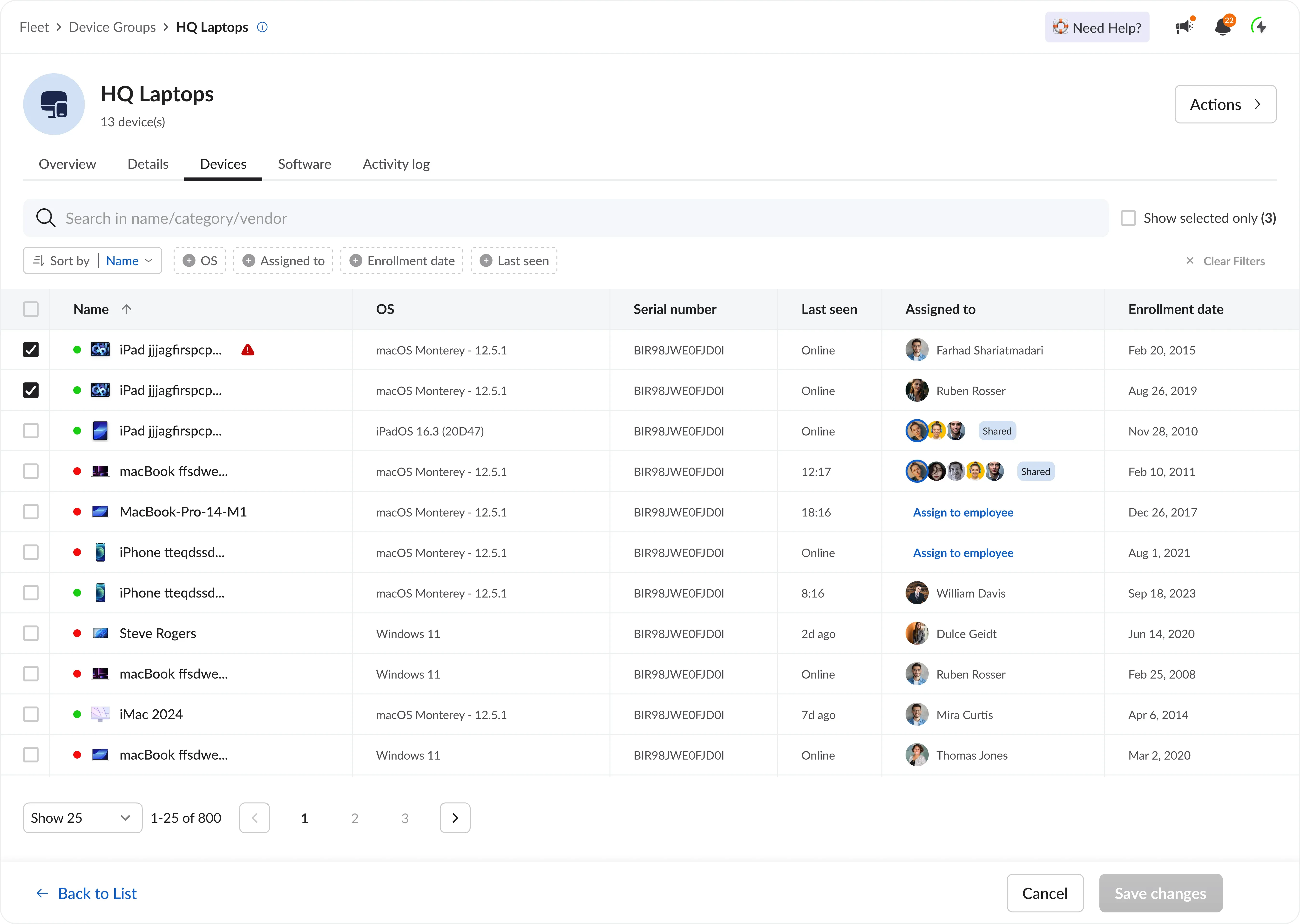 Cross Platform Device Management