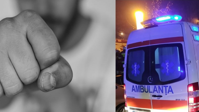  Caz șocant la Călărași: Medici de pe ambulanță, bătuți crunt de un pacient și amicul său de pahar, iar șoferul aruncat într-un șanț