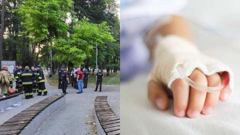  Băiețelul electrocutat ieri într-un parc din capitală, în stare gravă: Ce spun medicii