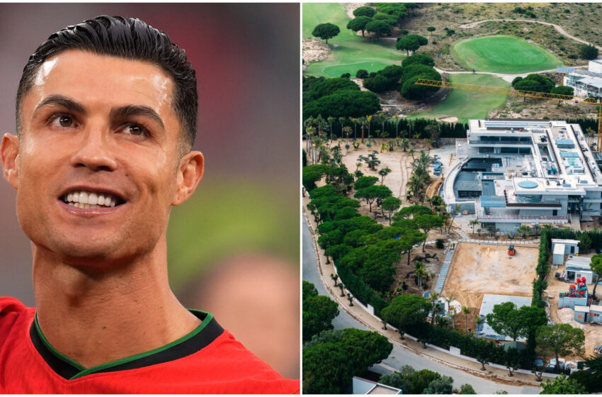  (FOTO) Cristiano Ronaldo își construiește cea mai scumpă casă din Portugalia. Cum arată și cât costă