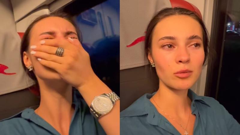  (VIDEO) Nina Crețu, jefuită într-un tren din Italia: Două valize pline cu încălțăminte, bijuterii și lucruri personale. Modela a rămas doar cu hainele de pe ea