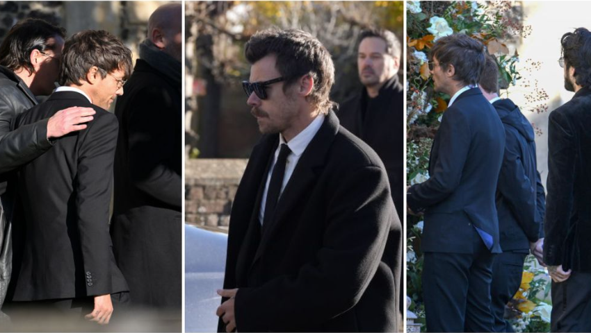  Harry Styles, transfigurat de durere la înmormântarea lui Liam Payne! Primele imagini cu membrii One Direction la funeraliile fostului lor coleg de trupă  Sursă: https://www.protv.ro/articol/106275-harry-styles-transfigurat-de-durere-la-inmormantarea-lui-liam-payne-primele-imagini-cu-membrii-one-direction-la-funeraliile-fostului-lor-coleg-de-trupa