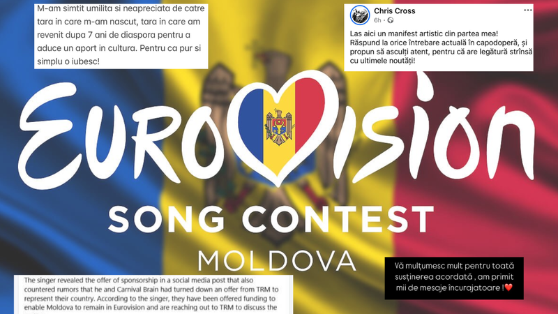  (FOTO) „M-am simțit umilită și neapreciată”. Reacțiile finaliștilor de la Eurovision, după ce Moldova s-a retras din concurs: E o greșeală a organizatorilor