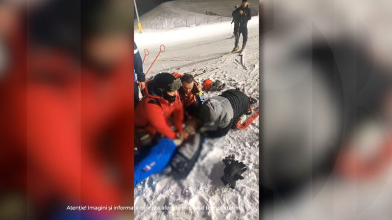  (VIDEO) „Ne-ai rupt sufletul, Găbiță!” Un tânăr a murit pe o pârtie din România, după ce a fost izbit de un alt schior: Tragedie, cu 5 minute înainte de închidere