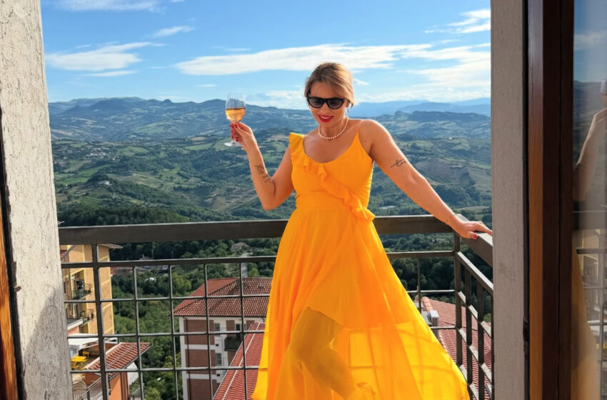 (VIDEO) „Desert” de nerefuzat! Diana Ballerini, cerută de nevastă? Ce surpriză i-a pregătit noul iubit, în Italia