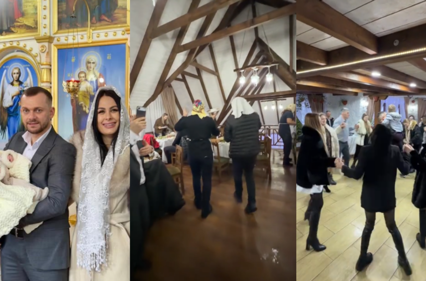  (FOTO/VIDEO) Scandal la cumătria fiicei Inei Terescenco: „Mi-au spus să-mi strâng valiza și să plec”