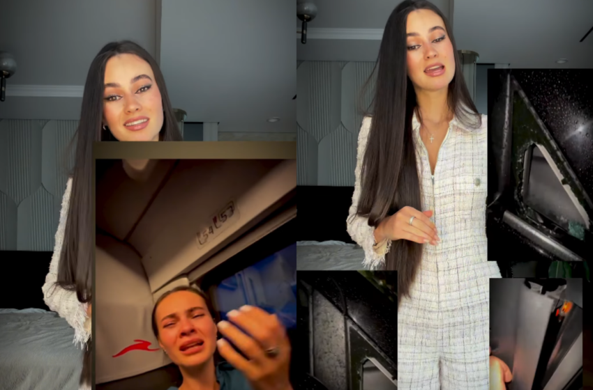  (VIDEO) Nina Crețu are magnet la hoți! Bloggerița, jefuită din nou în Italia: „Iar am rămas cu buza umflată”