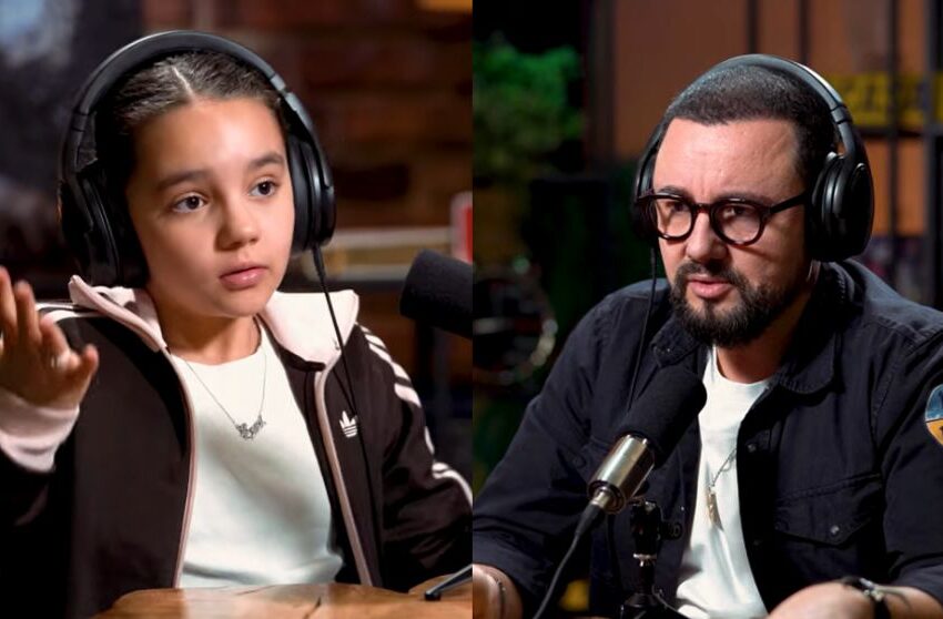  (VIDEO) „Acum cum ne plătești școala? Vrei să te împrumut?”. Cătălin Măruță, lăsat cu gura căscată de fiica lui. Eva i-a pus întrebarea cheie în primul episod de podcast în care a fost invitat