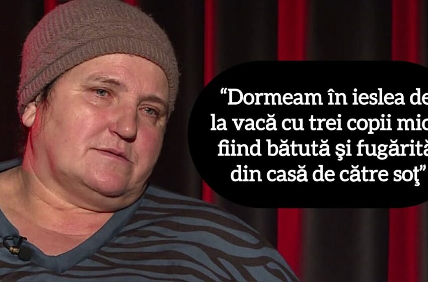  (VIDEO) „Mă măsura cu toporul să vadă de unde să mă taie”. Mărturia cutremurătoare a Tatianei, o mamă bolnavă de cancer, care își strigă durerea pentru fiul distrus de bătăile soțului