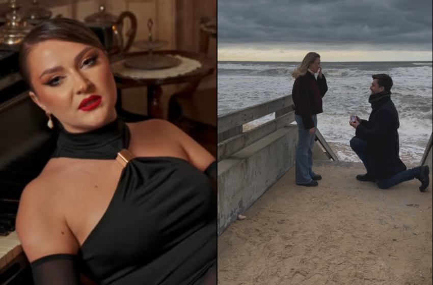  (FOTO) Nepoata Mariei Bieșu, cerută în căsătorie de Ziua Îndrăgostiților. Vezi cum a avut loc evenimentul și ce a răspuns soprana