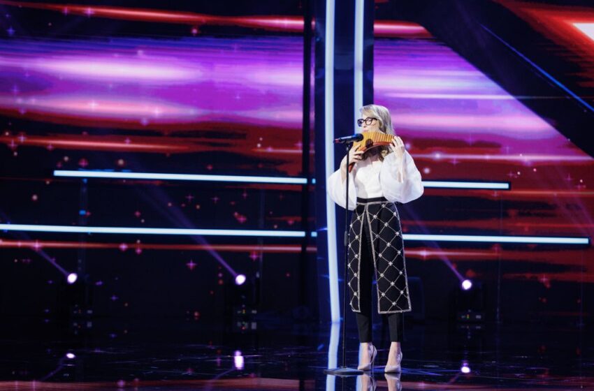  (VIDEO) Moment de excepție la Românii au talent! Adriana Babin a renunțat la modelling pentru nai și a ridicat toată sala în picioare: „Ai făcut cu el ce ai vrut tu”