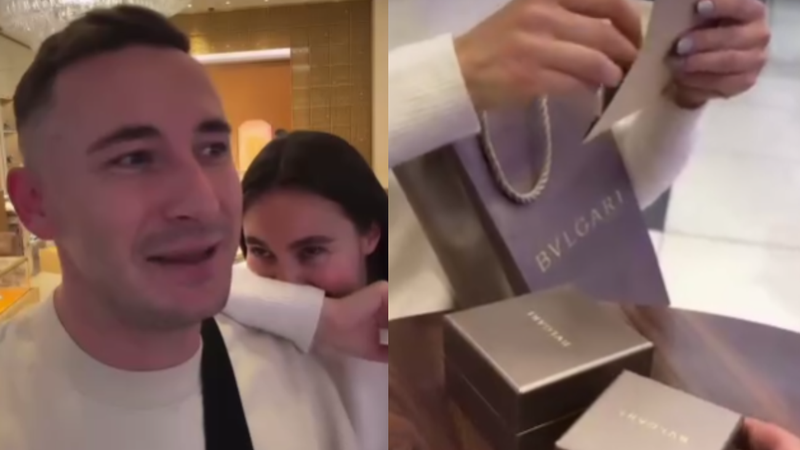  (VIDEO) Lux și bani grei, cheltuiți într-o nouă călătorie exotică. Nina Crețu, și-a recuperat „pierderile de luna trecută” cu un set de la Bvlgari. Emilian: „Să nu mă mai iei la pont”