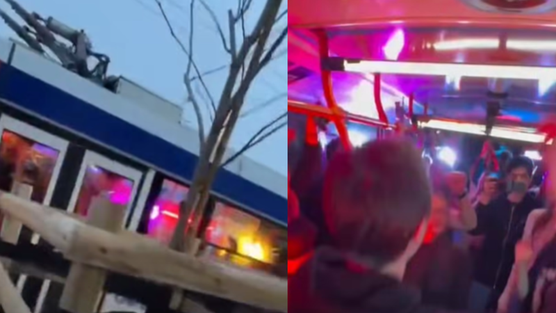  (VIDEO) Discotecă în transportul public: Mai mulți tineri au mixat muzica și au dansat chiar în troleibuz: „Frumos… ah, tinerețe!”