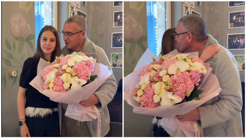  (VIDEO) „La mulți ani, fata tatei, Alexandra!” Fiica mai mică a lui Renato Usatîi, omagiată astăzi: Cum a felicitat-o politicianul