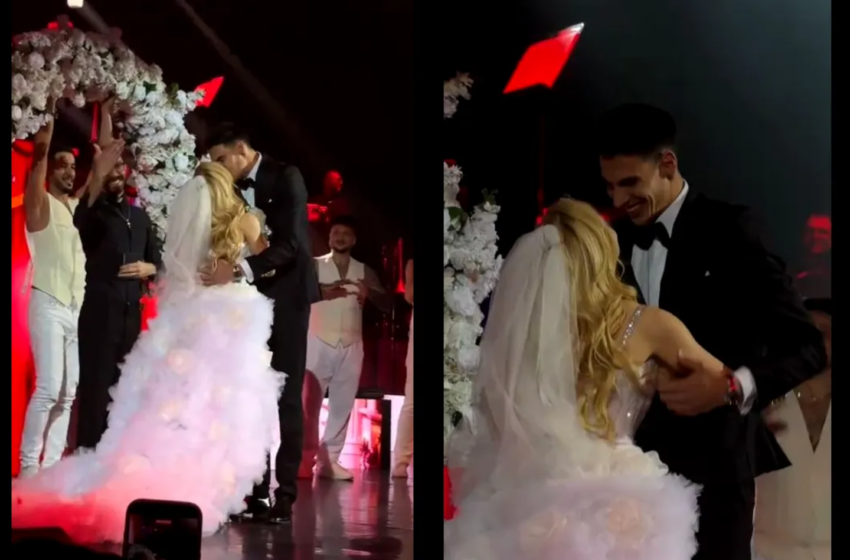  (FOTO/VIDEO) Andreea Bălan s-a „căsătorit” cu Victor Cornea în fața publicului: Artista le-a făcut fanilor o surpriză de proporții, în timpul concertului