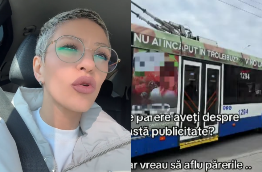  (VIDEO) „Am să deschid un magazin cu alcool, o să câștig mai mult”: Mesajul ironic al proprietarei magazinului care a provocat scandal cu reclama de pe troleibuz