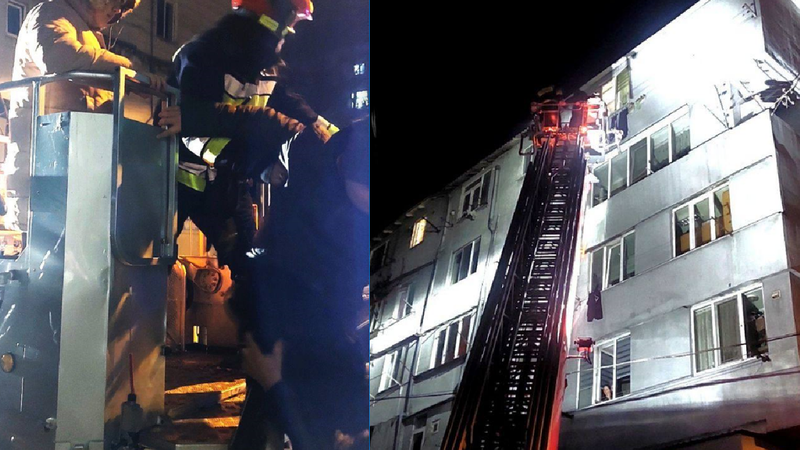  (FOTO) Incendiu într-un cămin din Chișinău: Un bărbat a ars de viu, iar 27 de persoane, dintre care șase copii, au fost evacuate