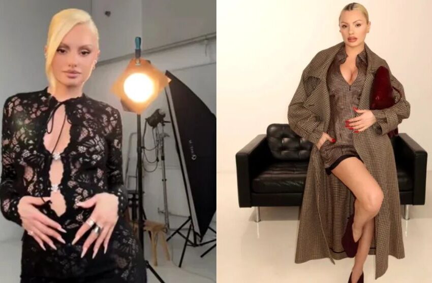  (FOTO) Alexandra Stan este însărcinată și a postat primele imagini cu burtica de gravidă. Cine este tatăl copilului. L-a ținut mai mult ascuns de când au început relația