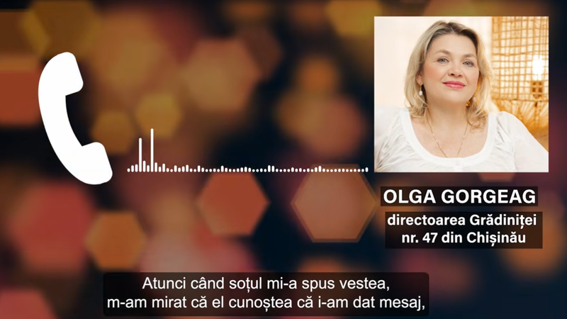  (VIDEO) „El o controla.” Directoarea grădiniței din Chișinău unde muncea Ludmila Vartic: Soțul ei mi-a dat vestea. M-a uimit că știa totul din telefonul ei