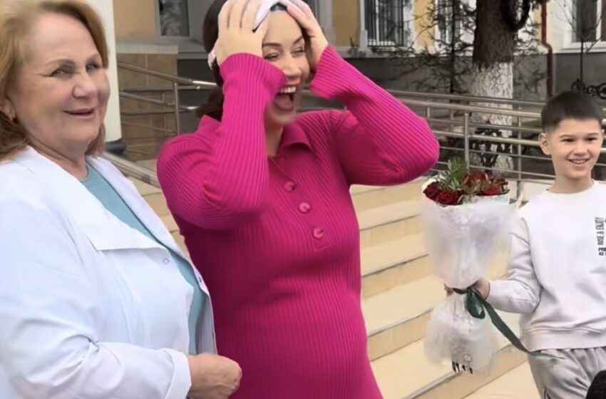  (VIDEO) Surpriză de proporții pentru Irina Kovalsky! Serghei i-a dăruit o mașină de 40.000 de euro la nașterea celui de-al patrulea copil: „De mult îmi doream asta”