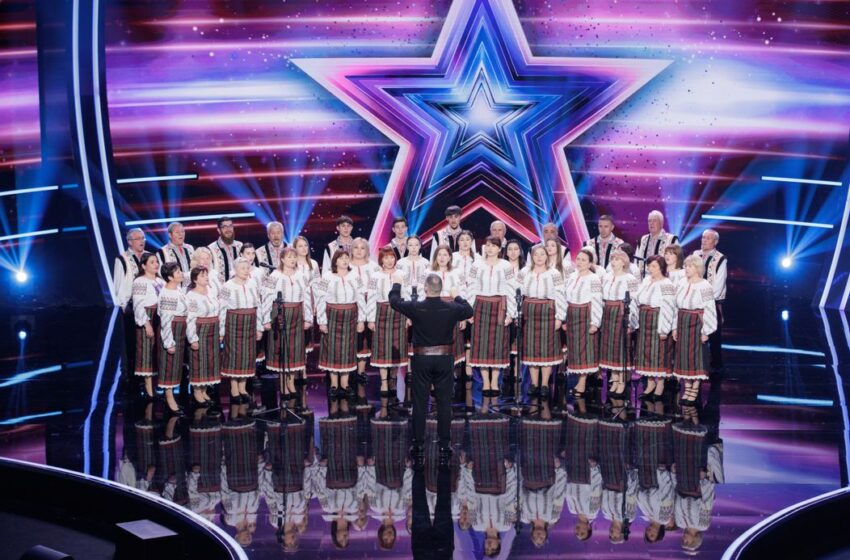  (VIDEO) Corul Model „Doina Codrului”, din Moldova, surpriza serii pe scena talentelor: „Vocile sună ca și cum ar fi un mare instrument”