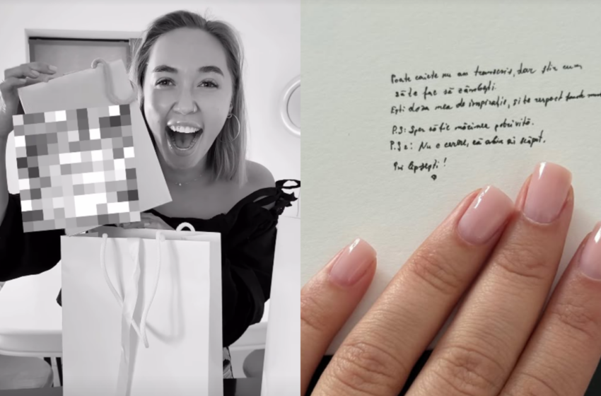  (VIDEO) „Am a***it!” Katy Black, surprinsă de un gest extravagant. Cum a surprins-o admiratorul secret de această dată